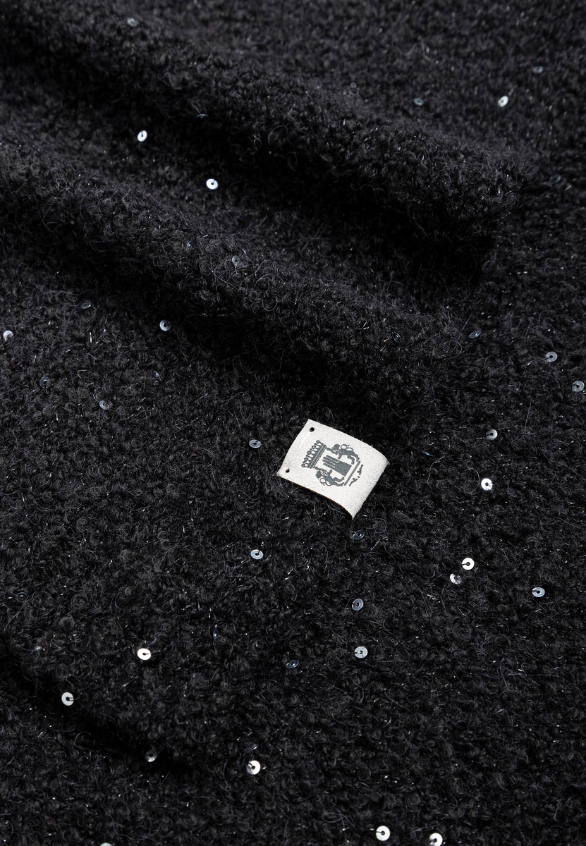 Winter Sparkle Schal 35x180 - black