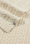 Cashmere Twist Schal 30x180  - woolwhite