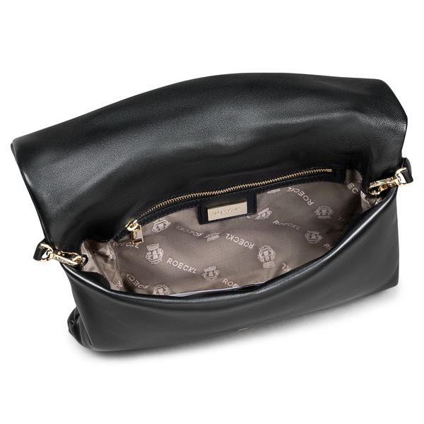 Small black leather clutch bag new arrivals