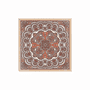 Fine Paisley 53x53  - multi beige