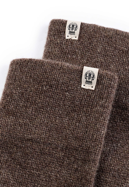 Pure Cashmere Handschuhe - coffee