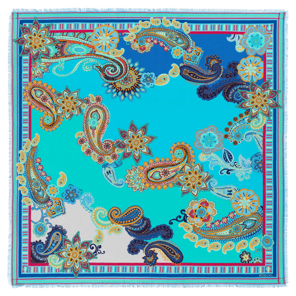 Summer Vibes 130 x 130 - multi blue