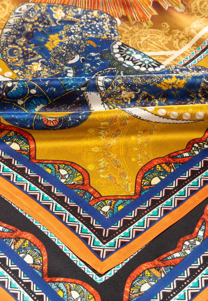 Donata 65x65  - gold/black