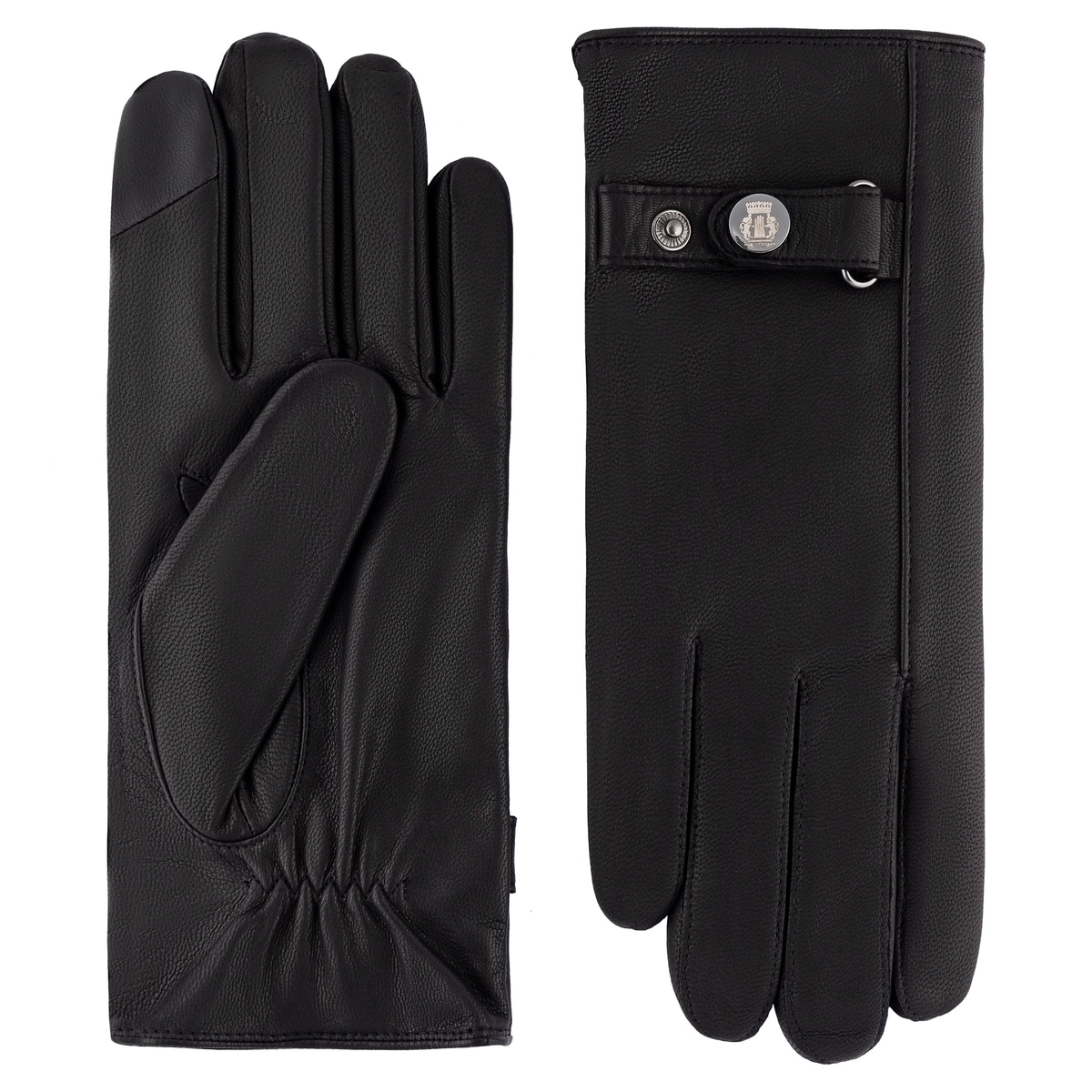 Gants Hiver ROECKL Malta Gants D'équitation ROECKL MALTA Hiver - Noir/mokka, Taille 8 Gants Cheval ROECKL