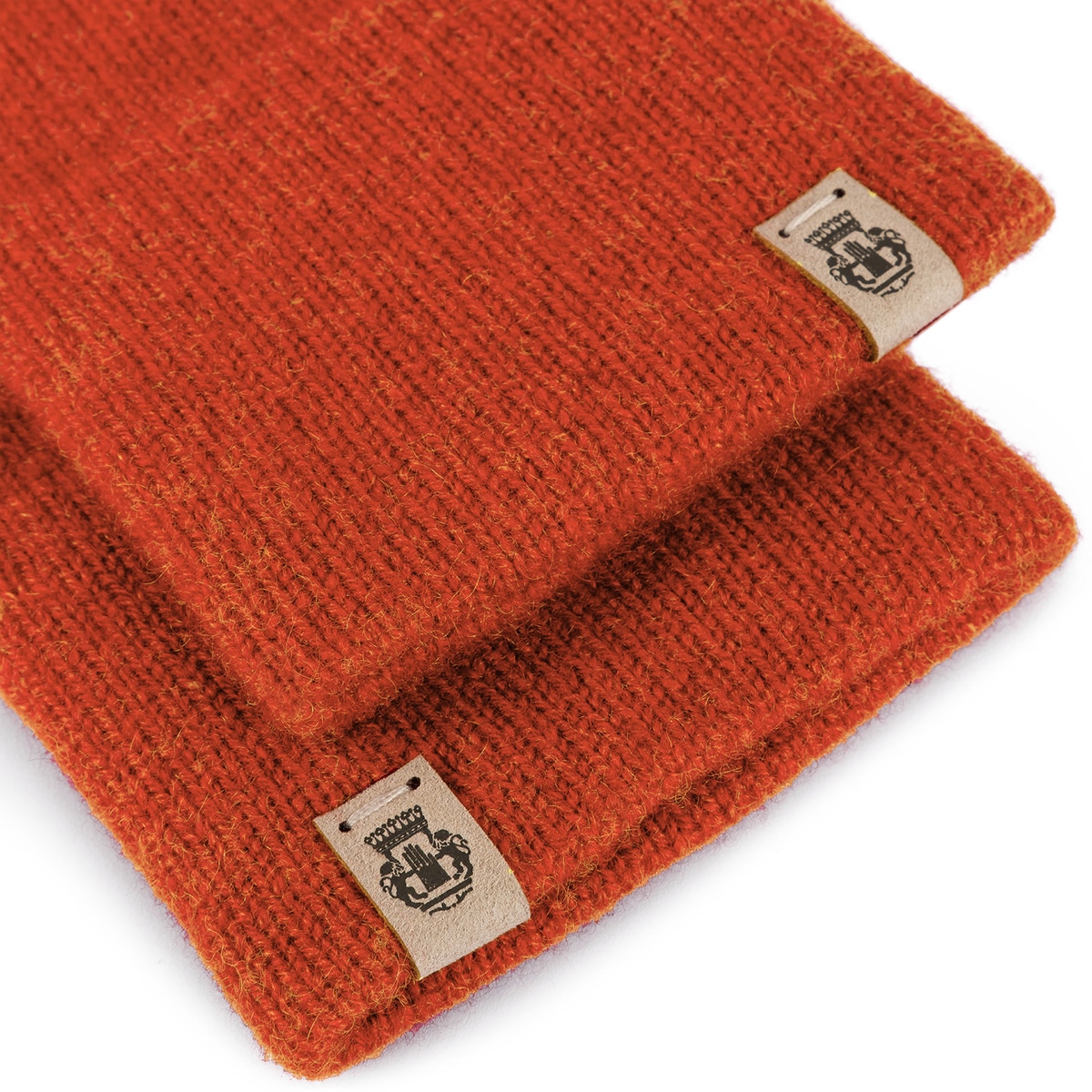 Pure Cashmere Handschuhe - brick