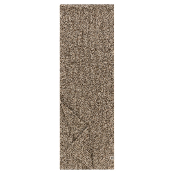 Mouliné Rib Schal 30x180 - multi beige