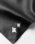 BSTN leather foulard - black