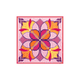 Flower Mandala 53x53 - multi lotus