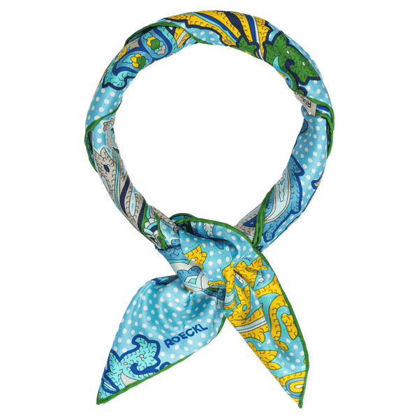 Paisley Illusion 53x53 - multi ciel