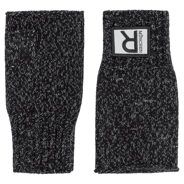 Reflective Rib Stulpe Damen  - black