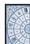 Das schoenste Geschenk 90x90 - bleu/silver