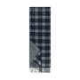 Cross Pattern 35x180 - indigo