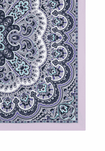 Young Paisley 53 x 53 - multi mauve