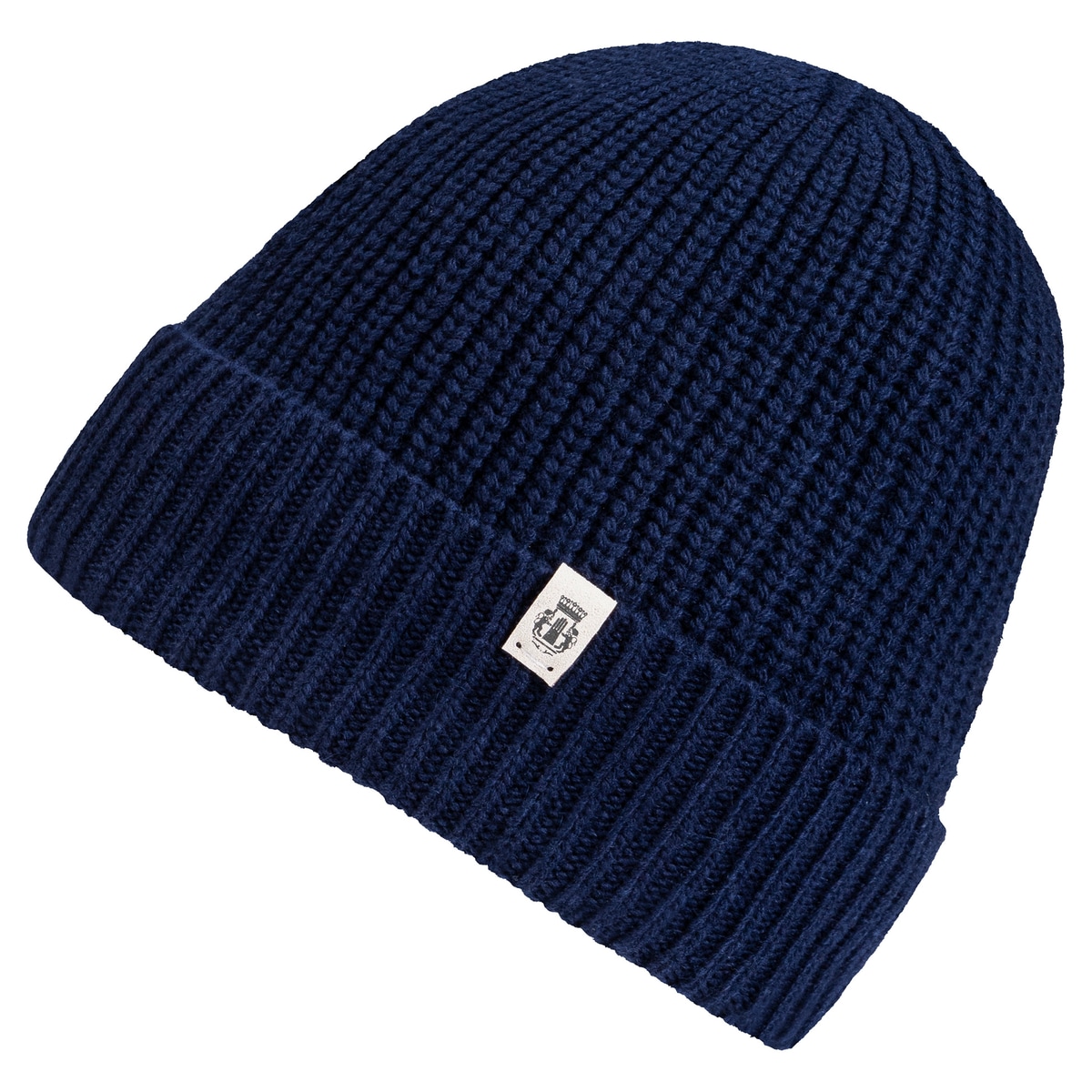 Klassische Strickmütze - navy