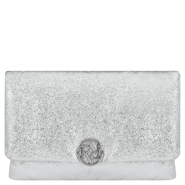 Soho Clutch Metallic small - silver