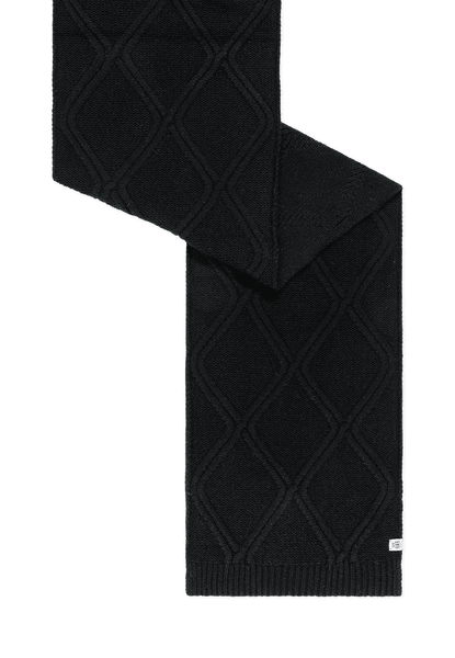 Frozen Winter Schal 35x180 - black