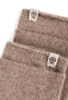 Pure Cashmere Stulpenhandschuhe  - taupe