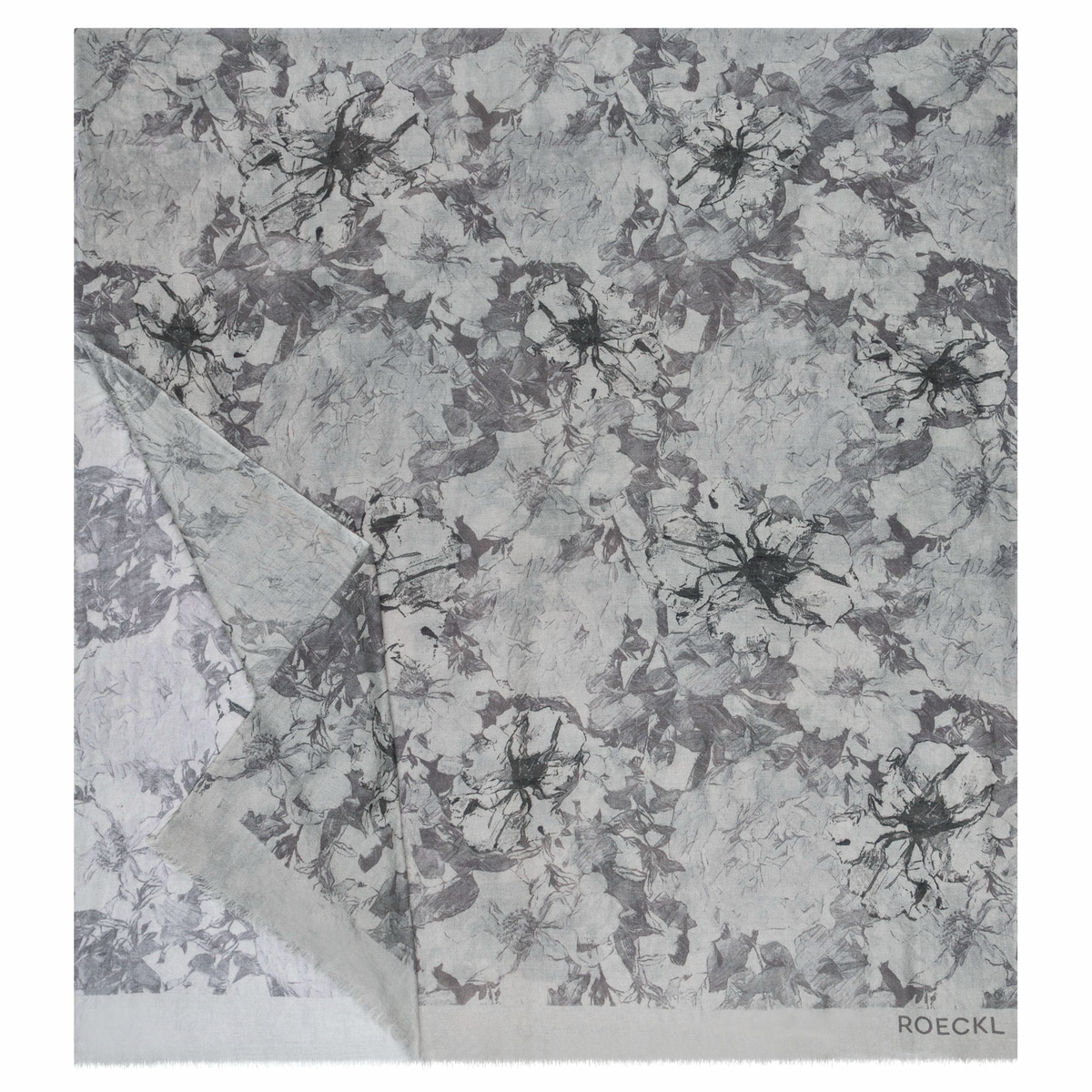 Flower Wind 80x180 - silvergrey