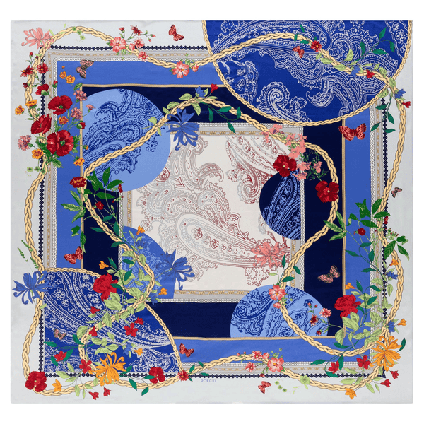 Daydream 130x130 - multi navy
