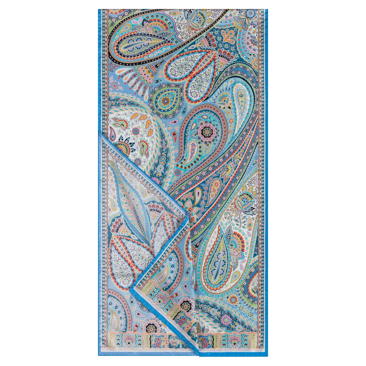 Paisley Festival 45x180 - multi bleu