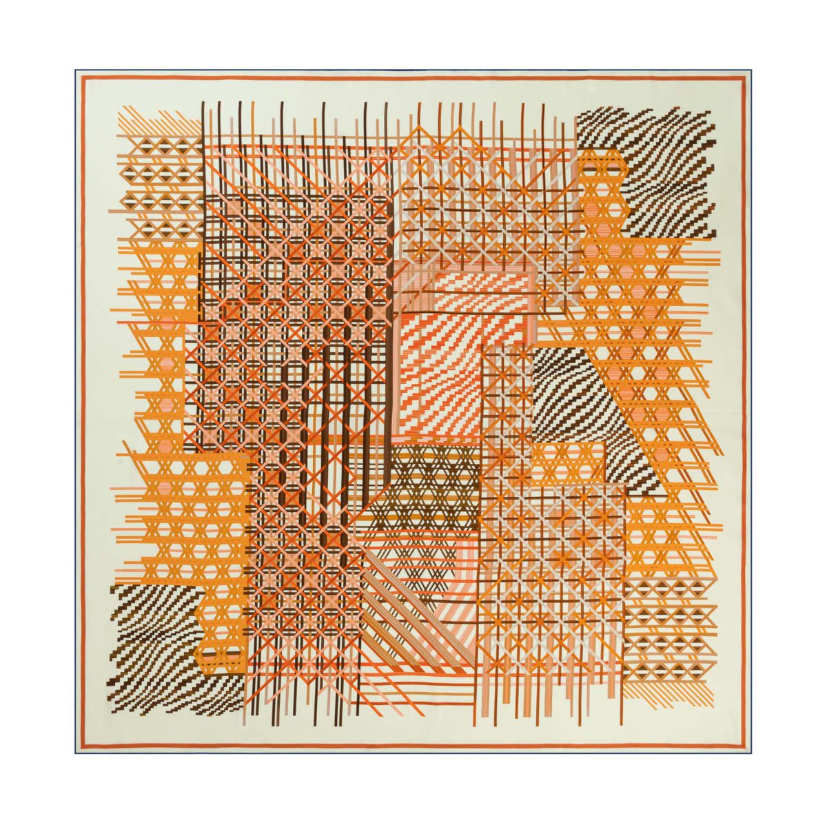 Dolores 106x106  - multi amber