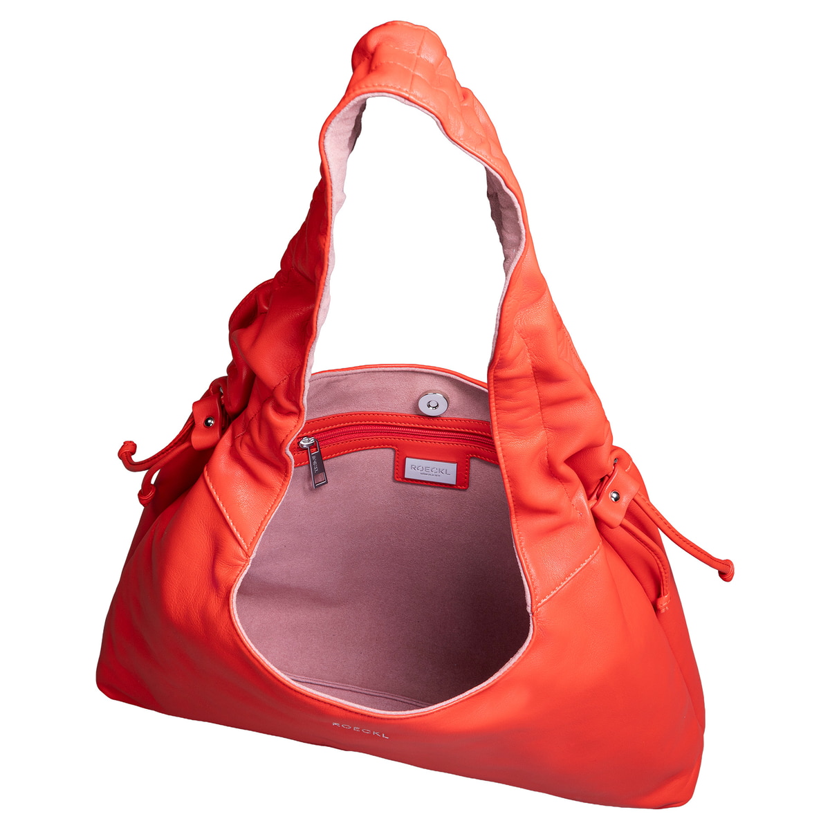Seoul shoulder bag small - coral