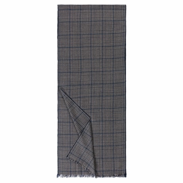 Fine Check 35x180  - navy