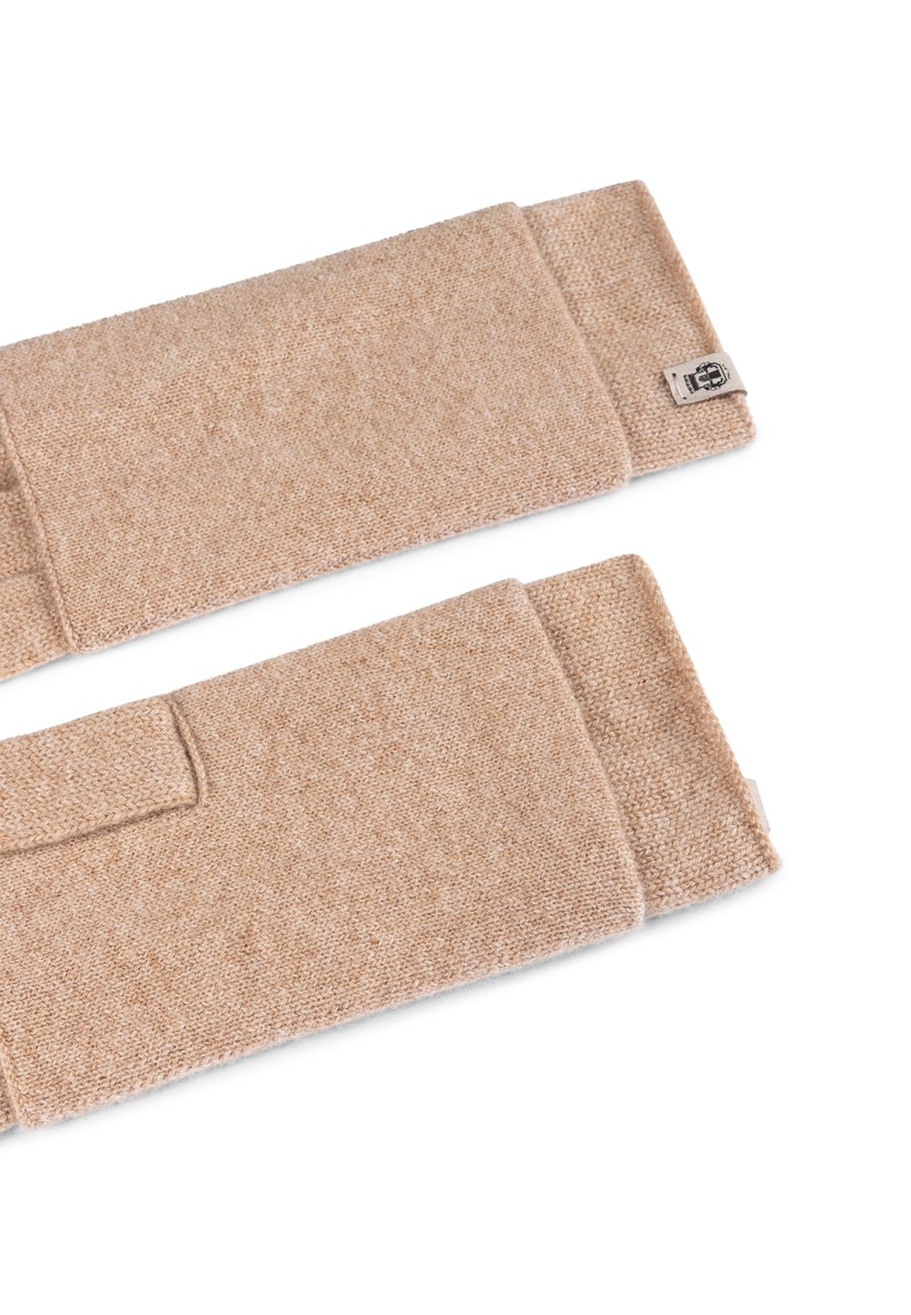 Pure Cashmere Stulpenhandschuhe - cashmere