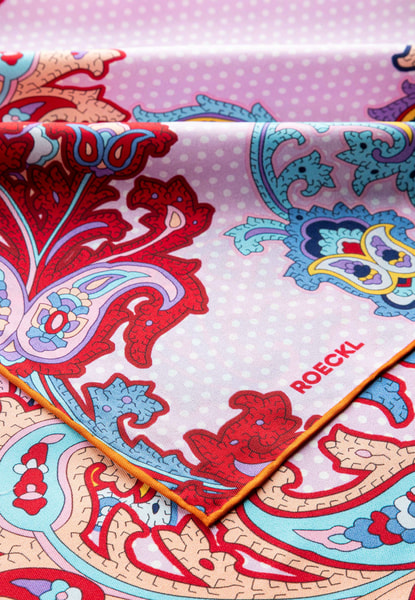 Paisley Illusion 53x53 - multi blossom