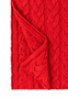 Braided Cashmere Schal 30x180 - rose hip