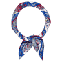 Vibrant Paisley 90x90  - multi blue