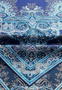 Paisley Reflection 90x90  - multi navy