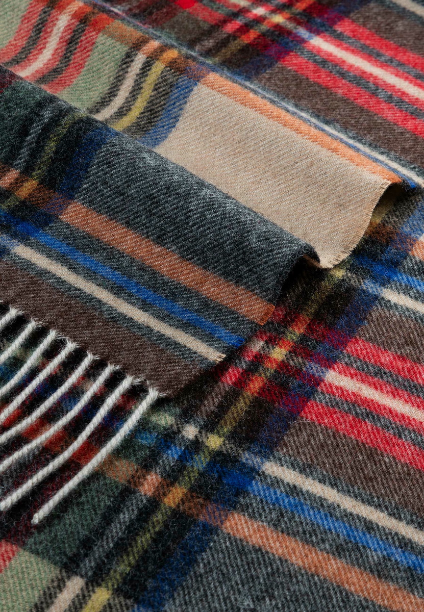 Scottish Tartan Women 30x180 - multi navy