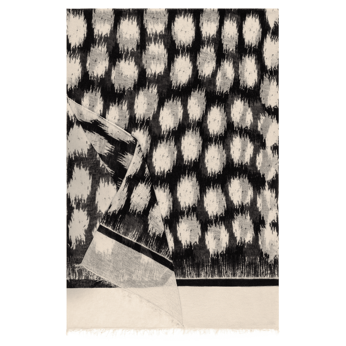 Native Cashmere 70x180 - multi black