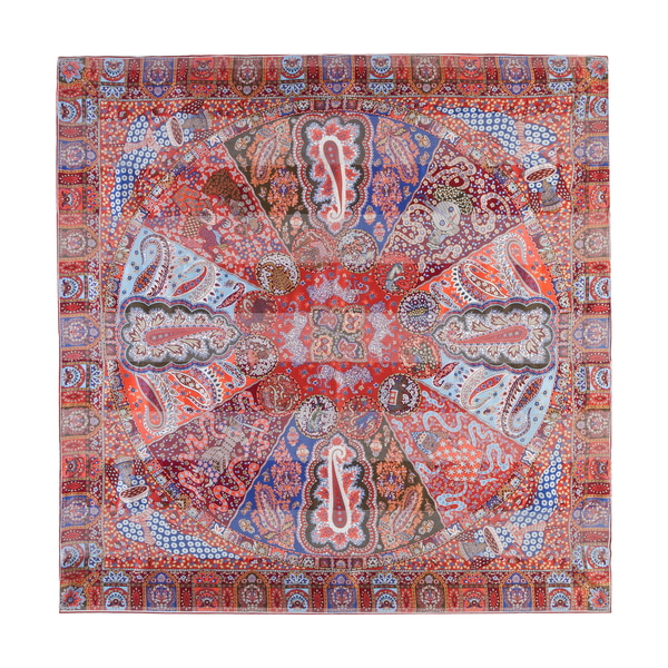 Persisches Horoskop 90x90 90x90 - multi granat