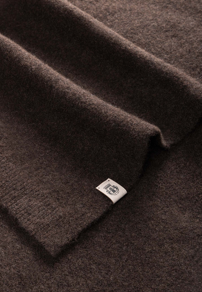 Soft Cloud Kapuzenschal 30x206 - coffee