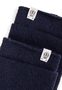 Pure Cashmere Stulpenhandschuhe  - navy