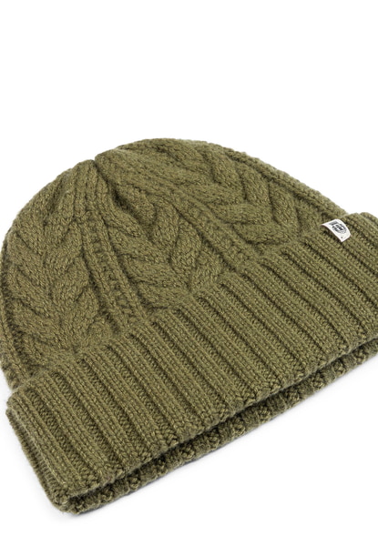 Cashmere Twist Mütze - forest