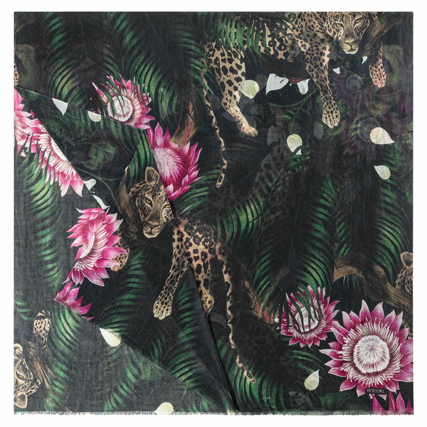 Porta Paisley 70x180  - multi forest