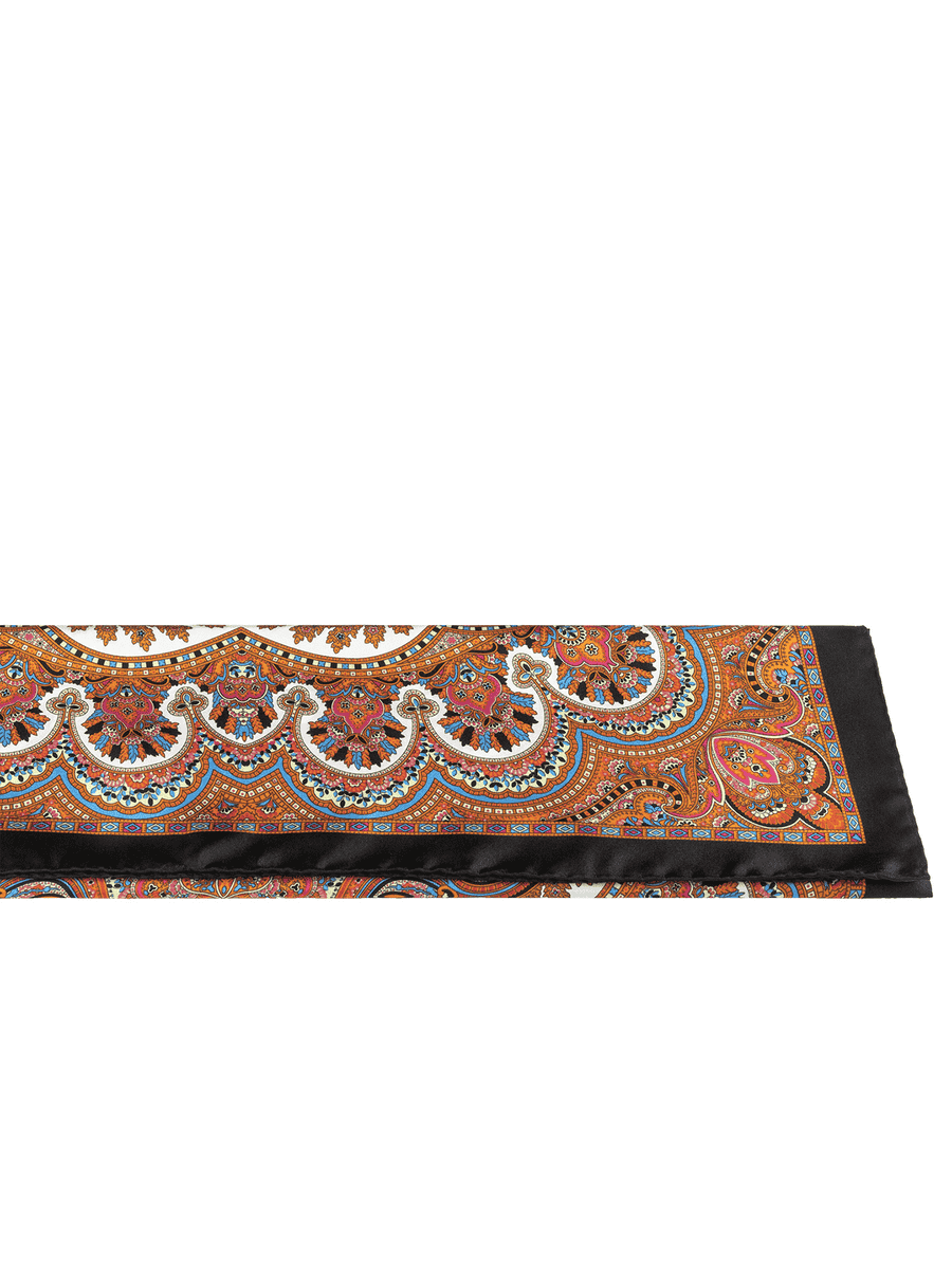 Young Paisley 53 x 53 - multi black