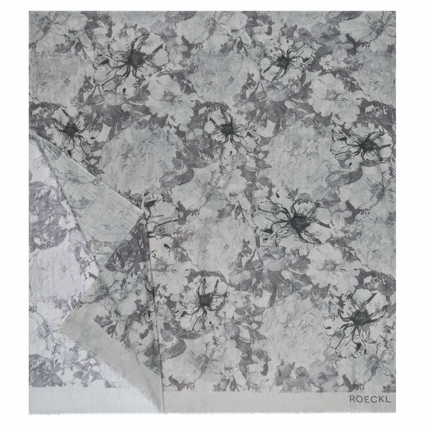 Flower Wind 80x180 - silvergrey