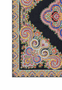 Square Garden Paisley 90x90 - black multi