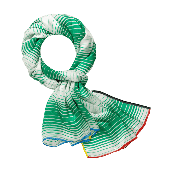 Ombré Stripes 70x180 70x180 - multi green