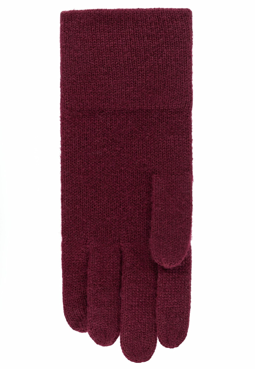 Pure Cashmere Handschuhe - wine