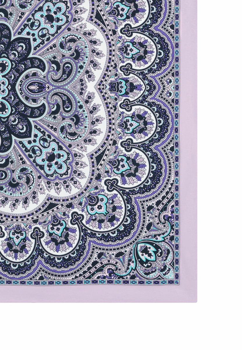 Young Paisley 53 x 53 - multi mauve