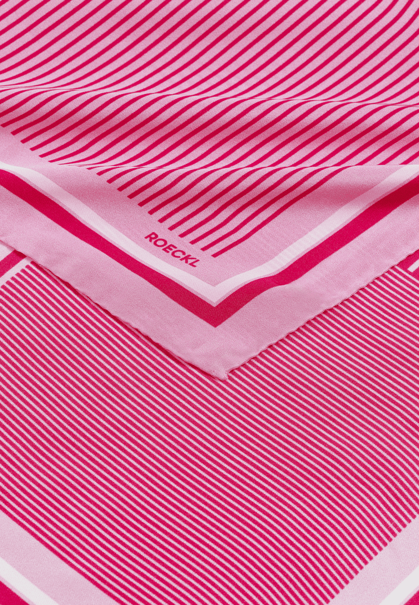 Two Tone Stripes 53x53 - rose