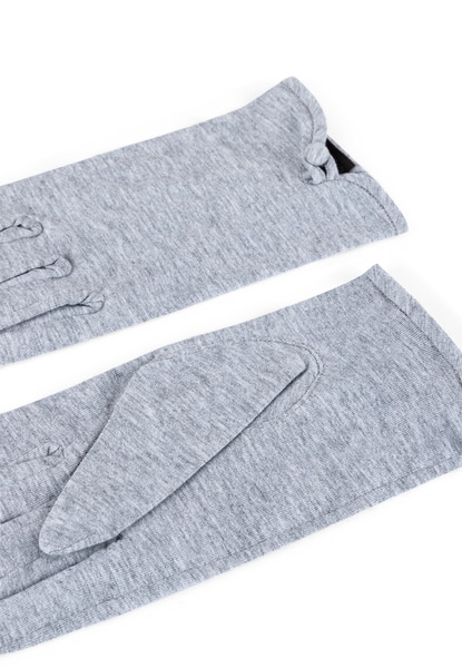 Baumwollhandschuh Classic Women - silvergrey
