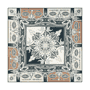 Ornamental Grace 90x90  - multi emerald