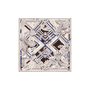 Check Paisley 53X53  - multi coffee