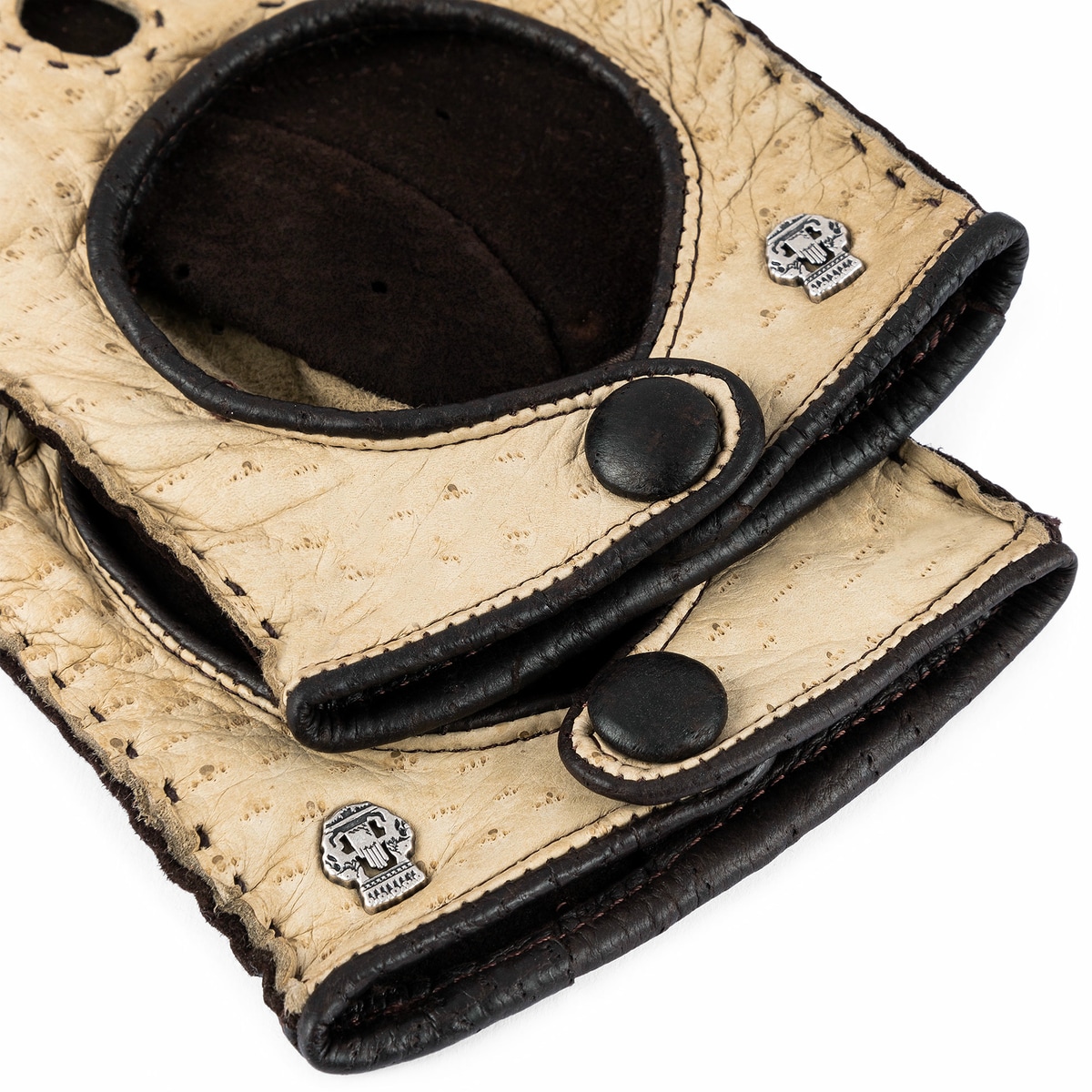 Meran Autofahrer  - ecru/coffee